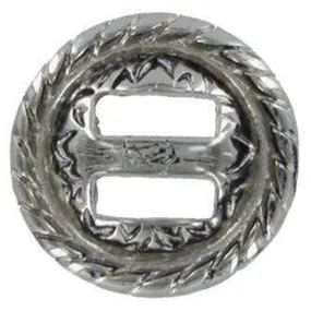 1 Antique Nickel, Lacing Concho, Zinc Alloy - PK10, #C-1994