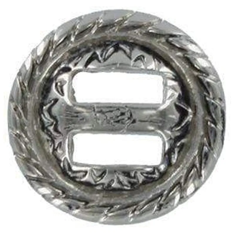1 Antique Nickel, Lacing Concho, Zinc Alloy - PK10, #C-1994