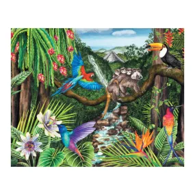 100 piece jigsaw puzzle - Jungle Life