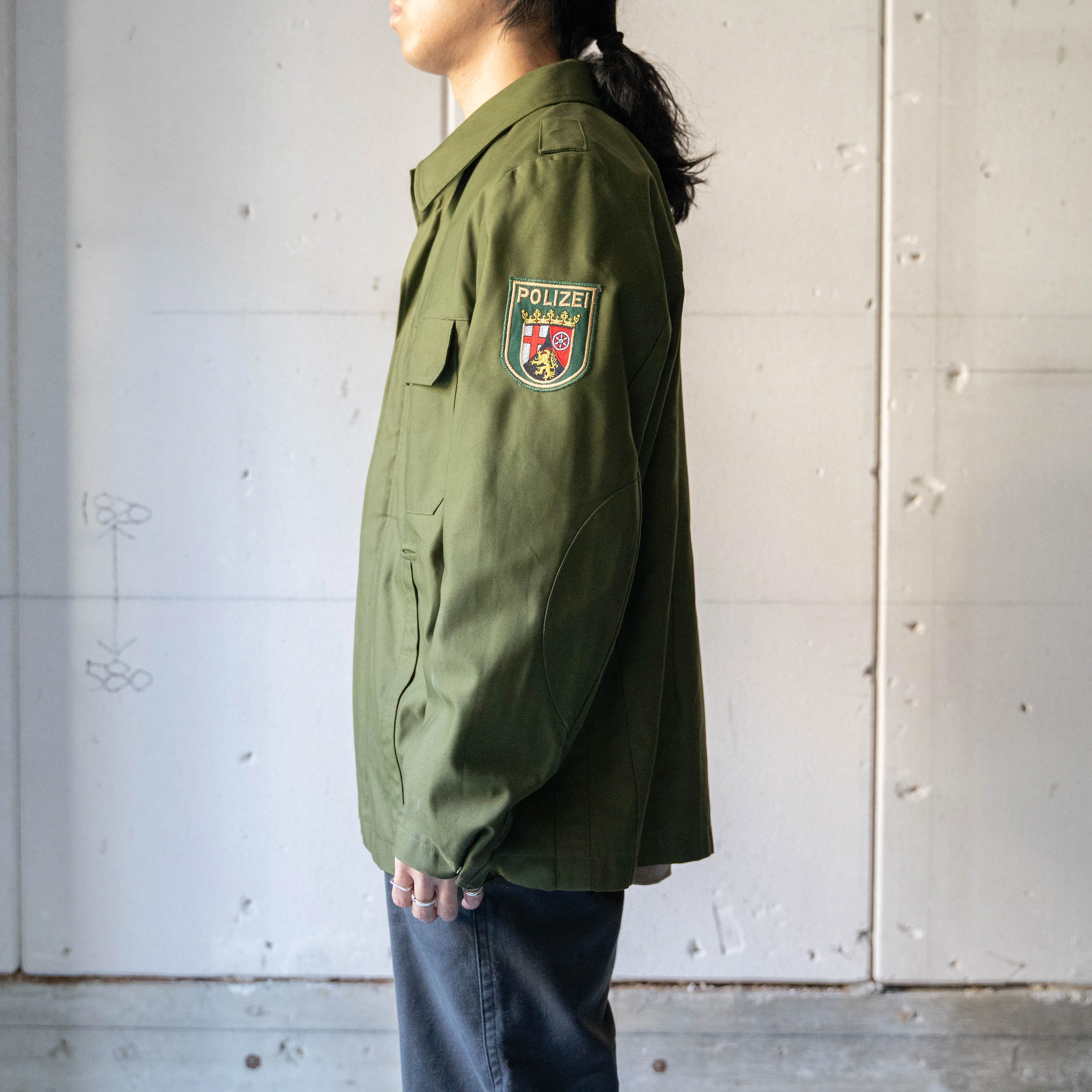 1990-2000s Germany police double zip work jacket 'mint condition'