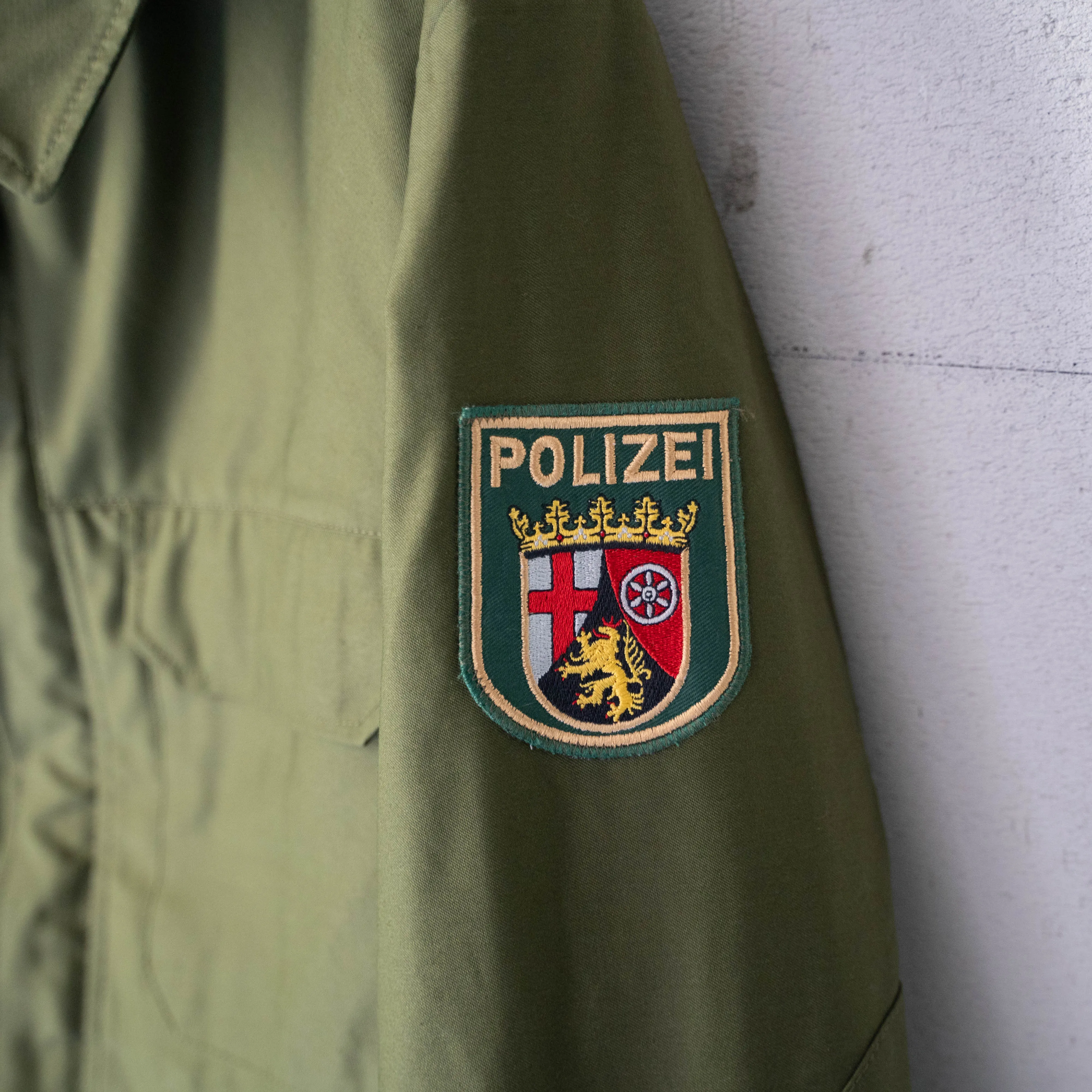 1990-2000s Germany police double zip work jacket 'mint condition'