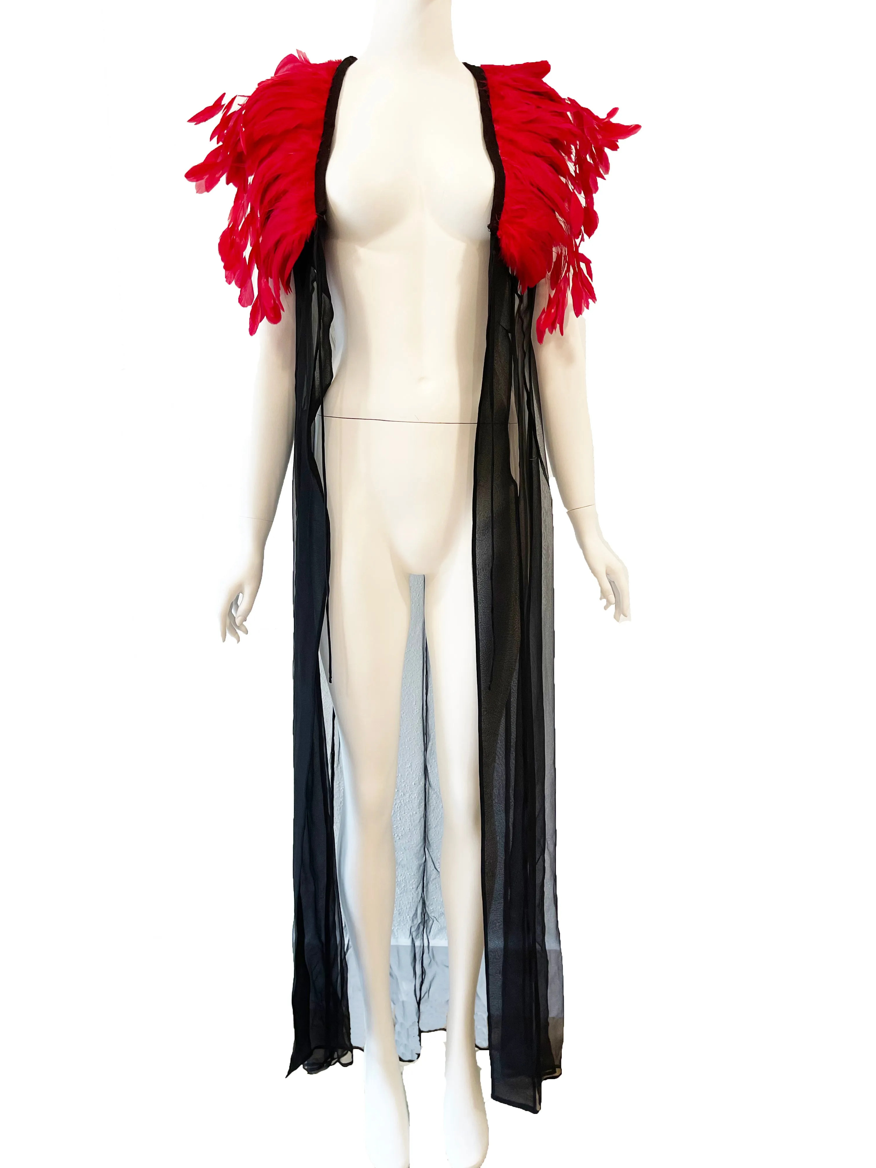 1997 DOLCE & GABBANA Sheer Dress Jacket