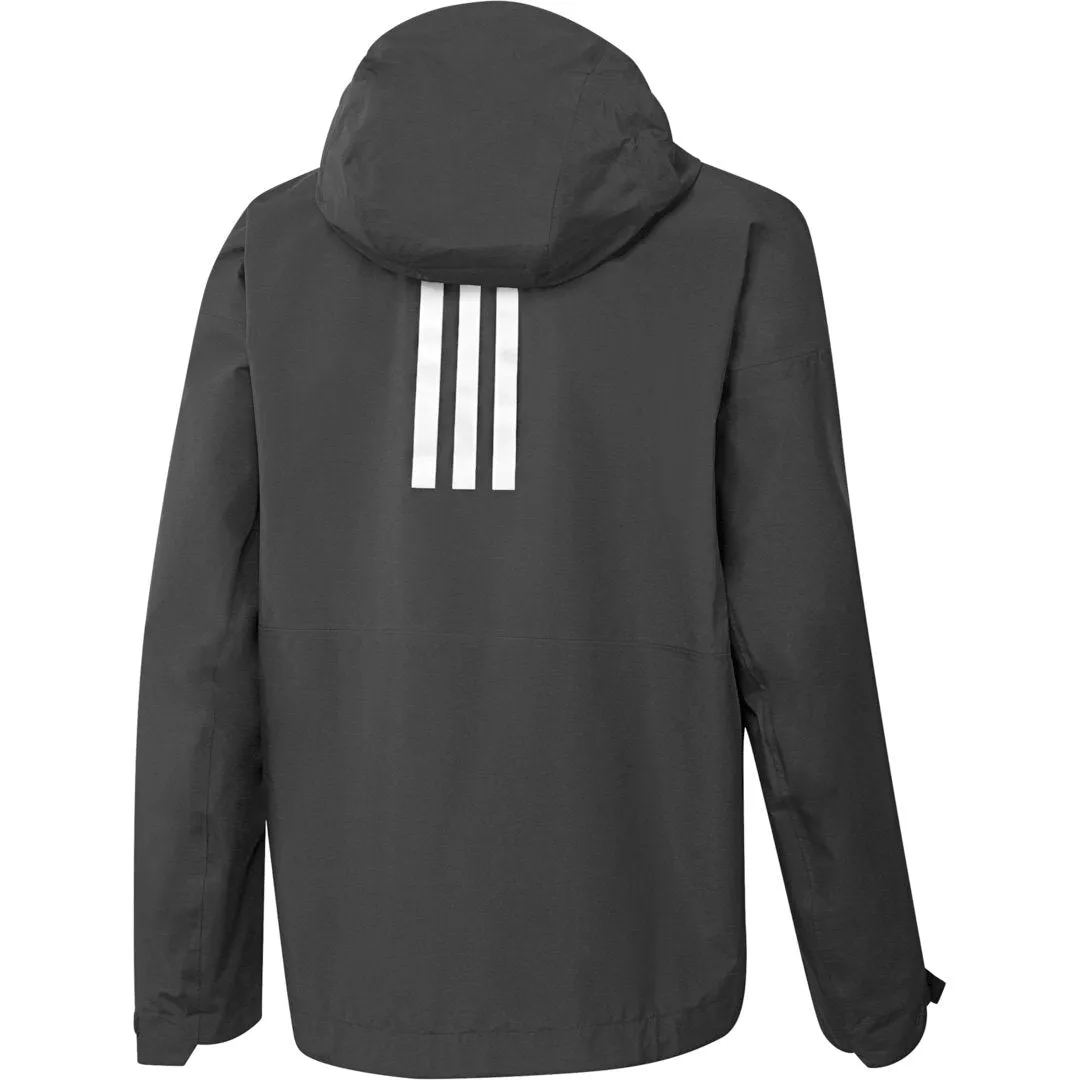Adidas Outdoor Men Terrex Gore-Tex Paclite Rain Jacket Black GM4828