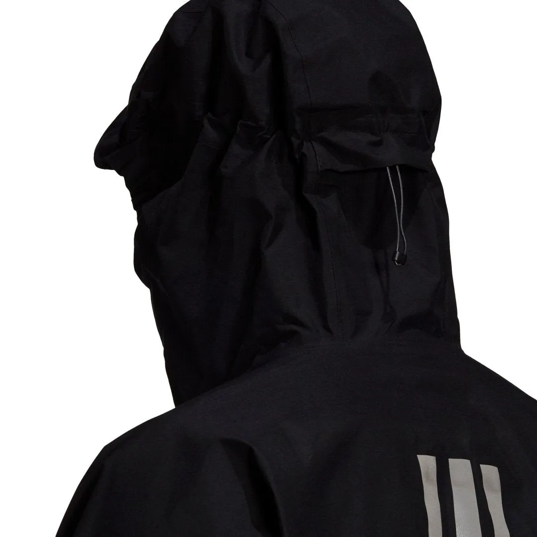 Adidas Outdoor Men Terrex Gore-Tex Paclite Rain Jacket Black GM4828