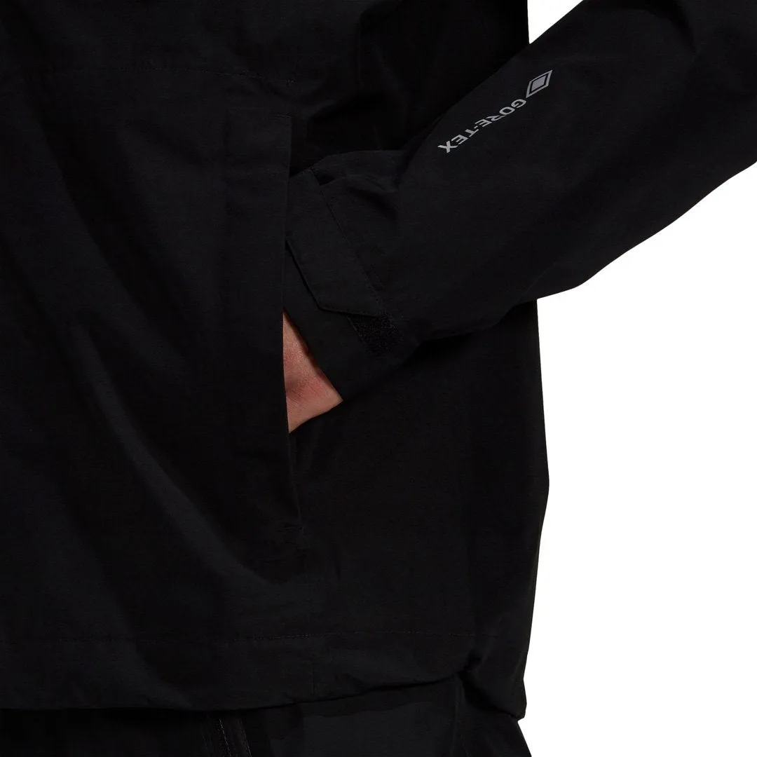 Adidas Outdoor Men Terrex Gore-Tex Paclite Rain Jacket Black GM4828