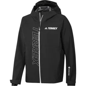 Adidas Outdoor Men Terrex Gore-Tex Paclite Rain Jacket Black GM4828