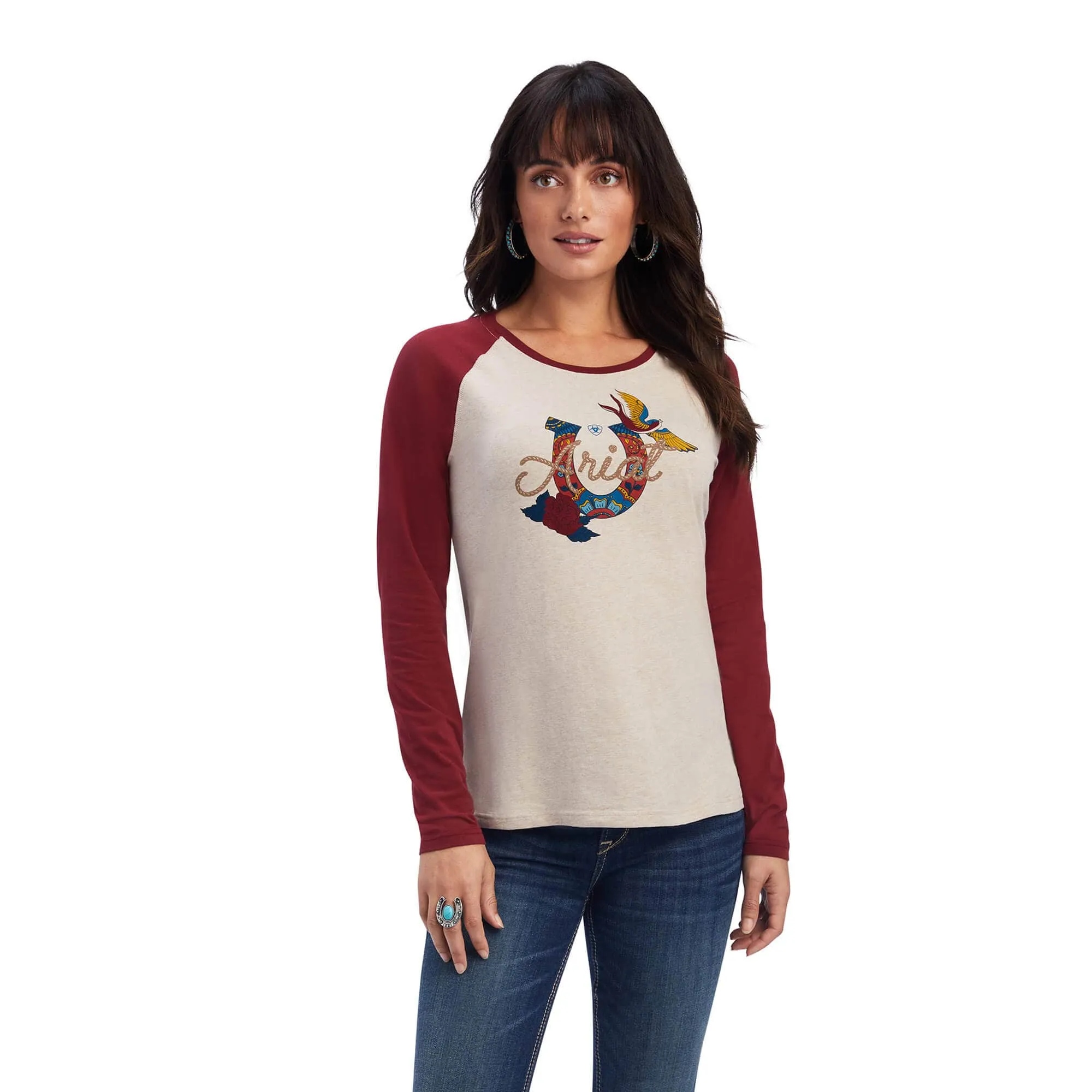 Ariat Women's REAL Ropey Rose Shirt 10041343
