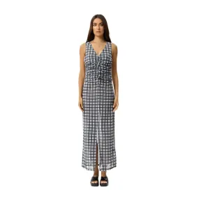 Asta Seersucker Maxi Dress - Womens
