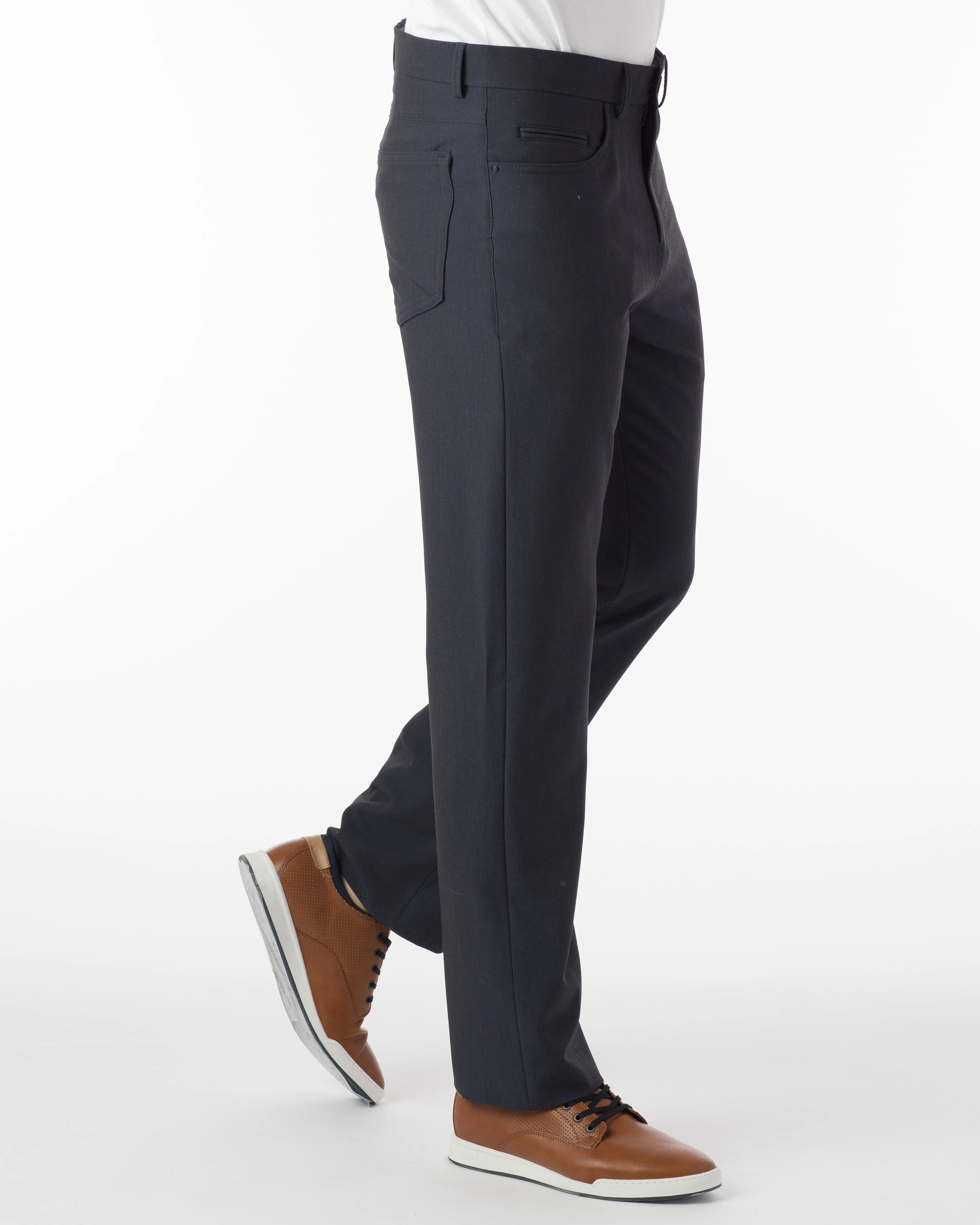 Ballin Pants - Crescent Commuter Bi-Strech Gabardine - Blue Mix
