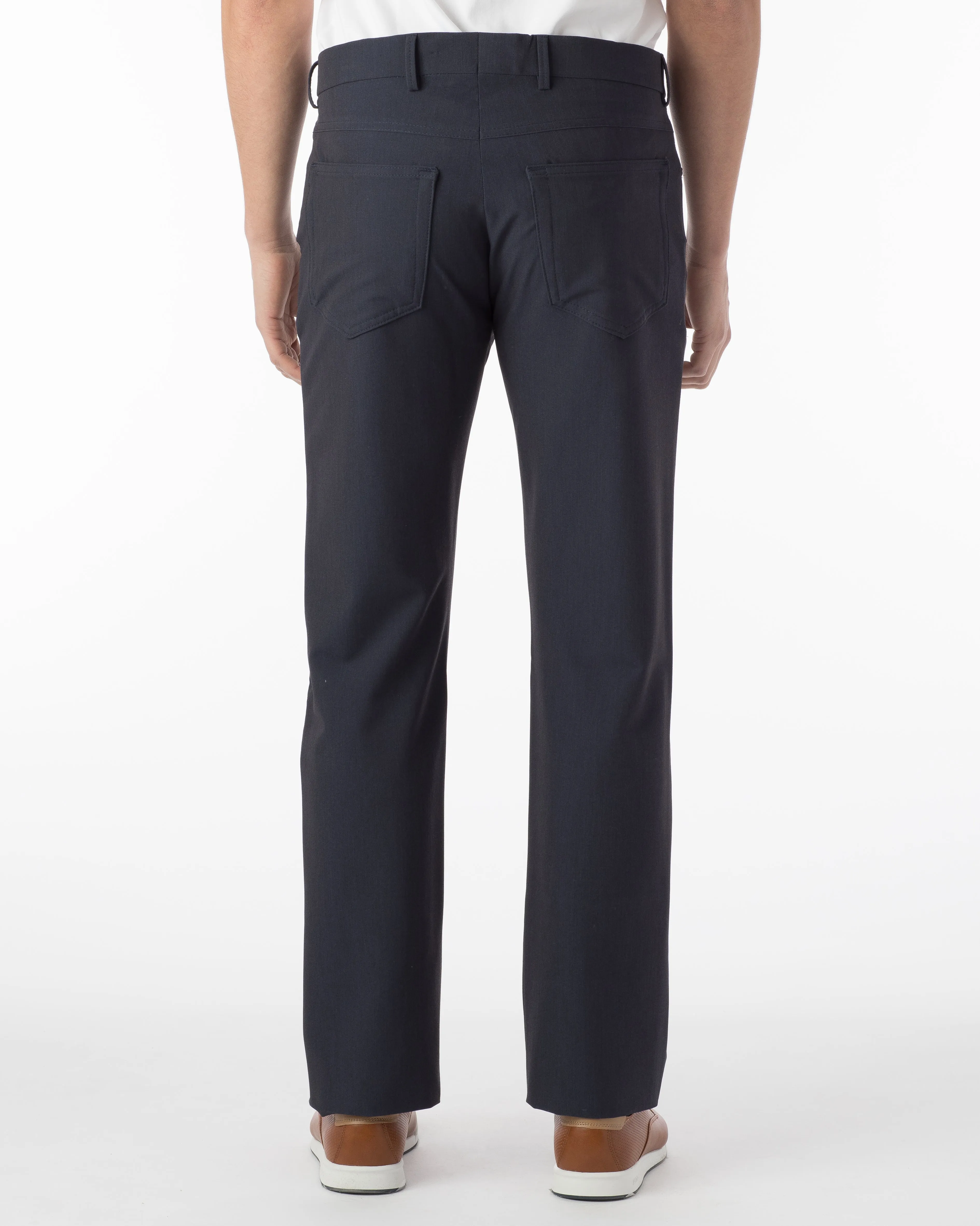 Ballin Pants - Crescent Commuter Bi-Strech Gabardine - Blue Mix
