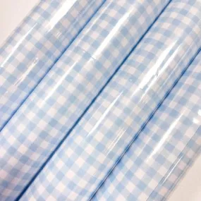 Blue Gingham Runner