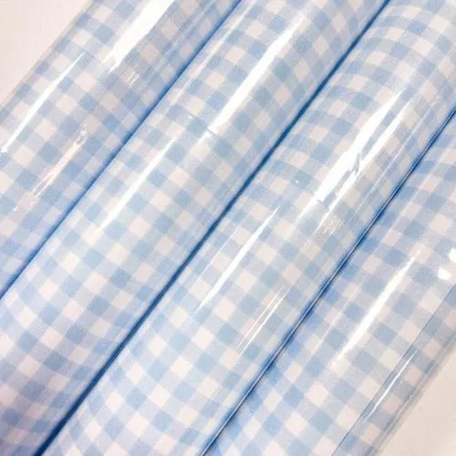 Blue Gingham Runner