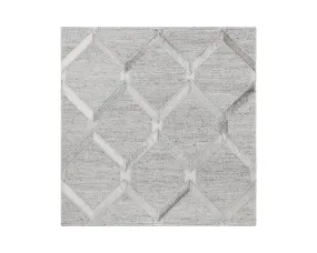 Bordeaux Hand-loomed Rug - Ivory / Grey Swatch