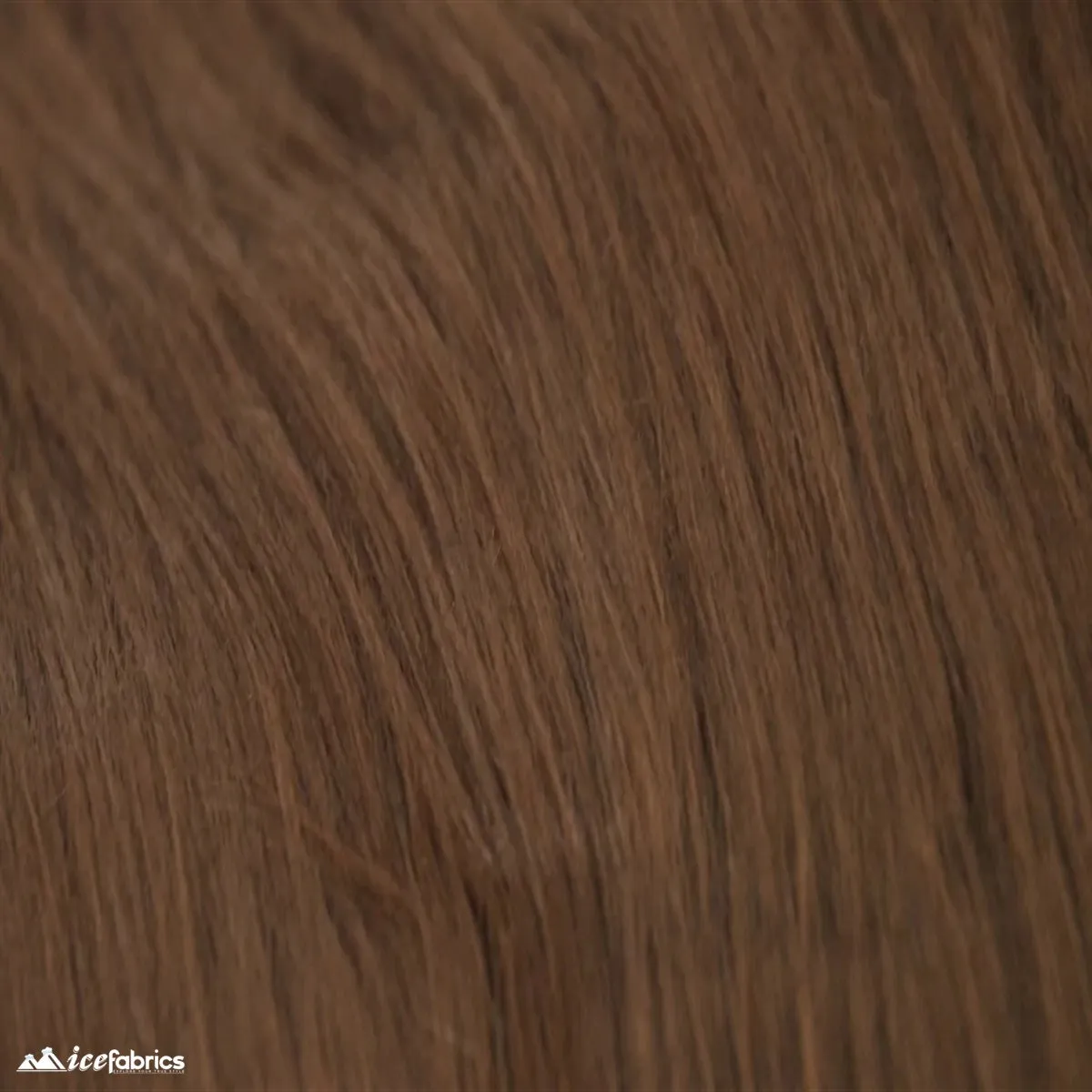 Brown Mohair Faux Fur Fabric By The Roll (20 Yards) 4 Inch Pile