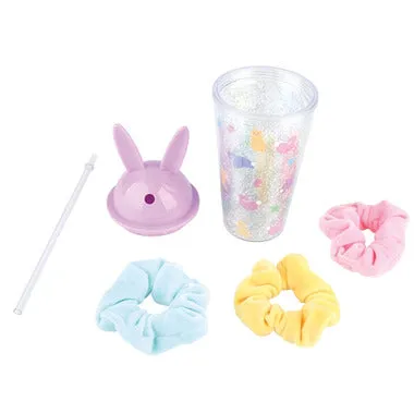 Bunny Cup Scrunchie Set