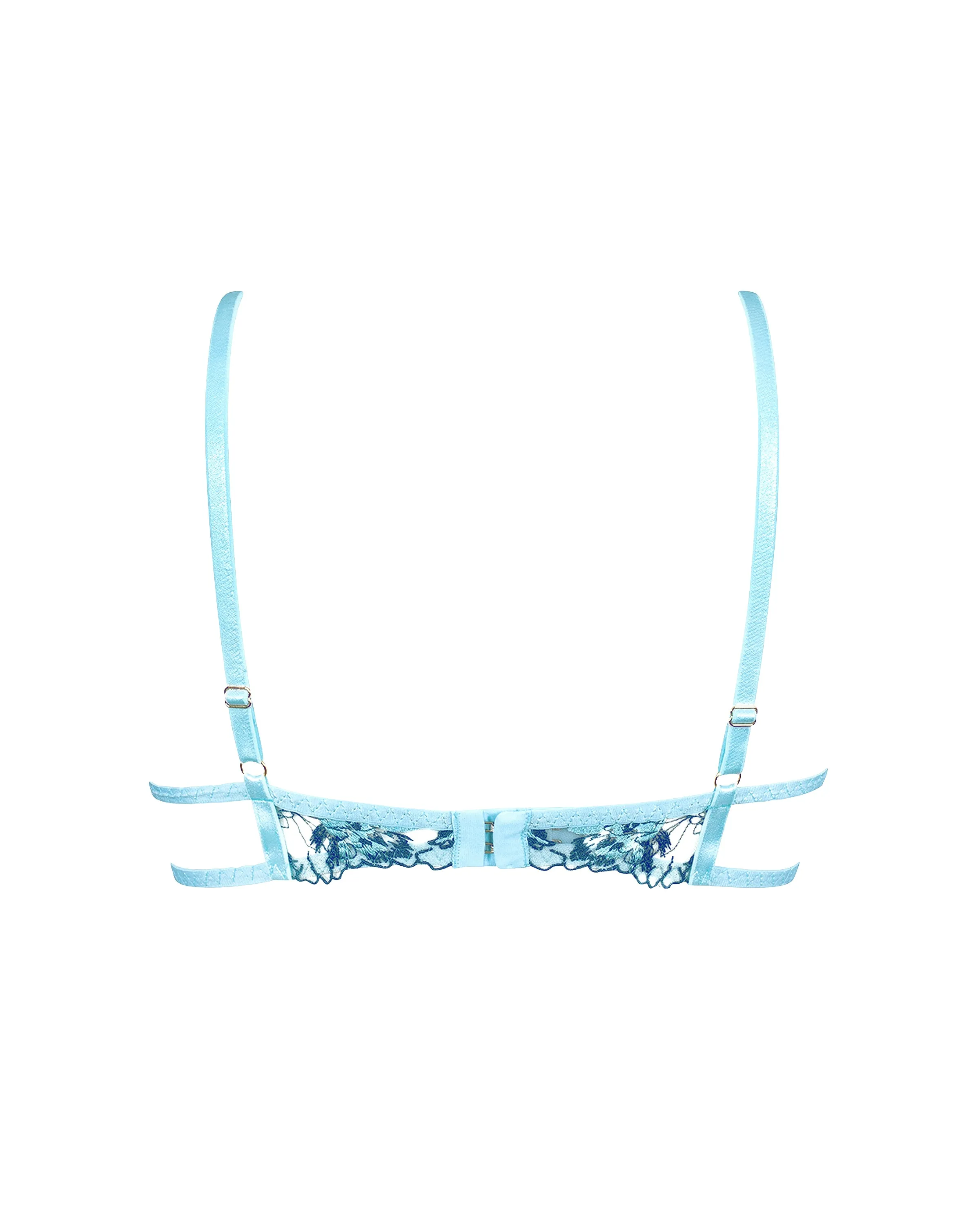 Calista Bra Blue Topaz/Sheer