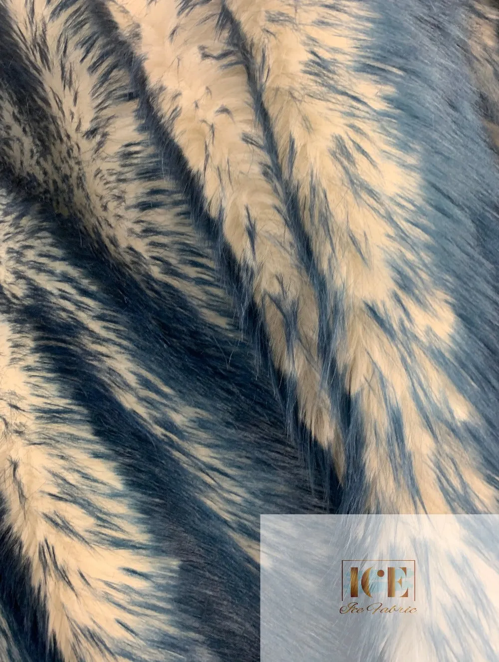 Canadian Fox Fake Animal Faux Fur Fabric