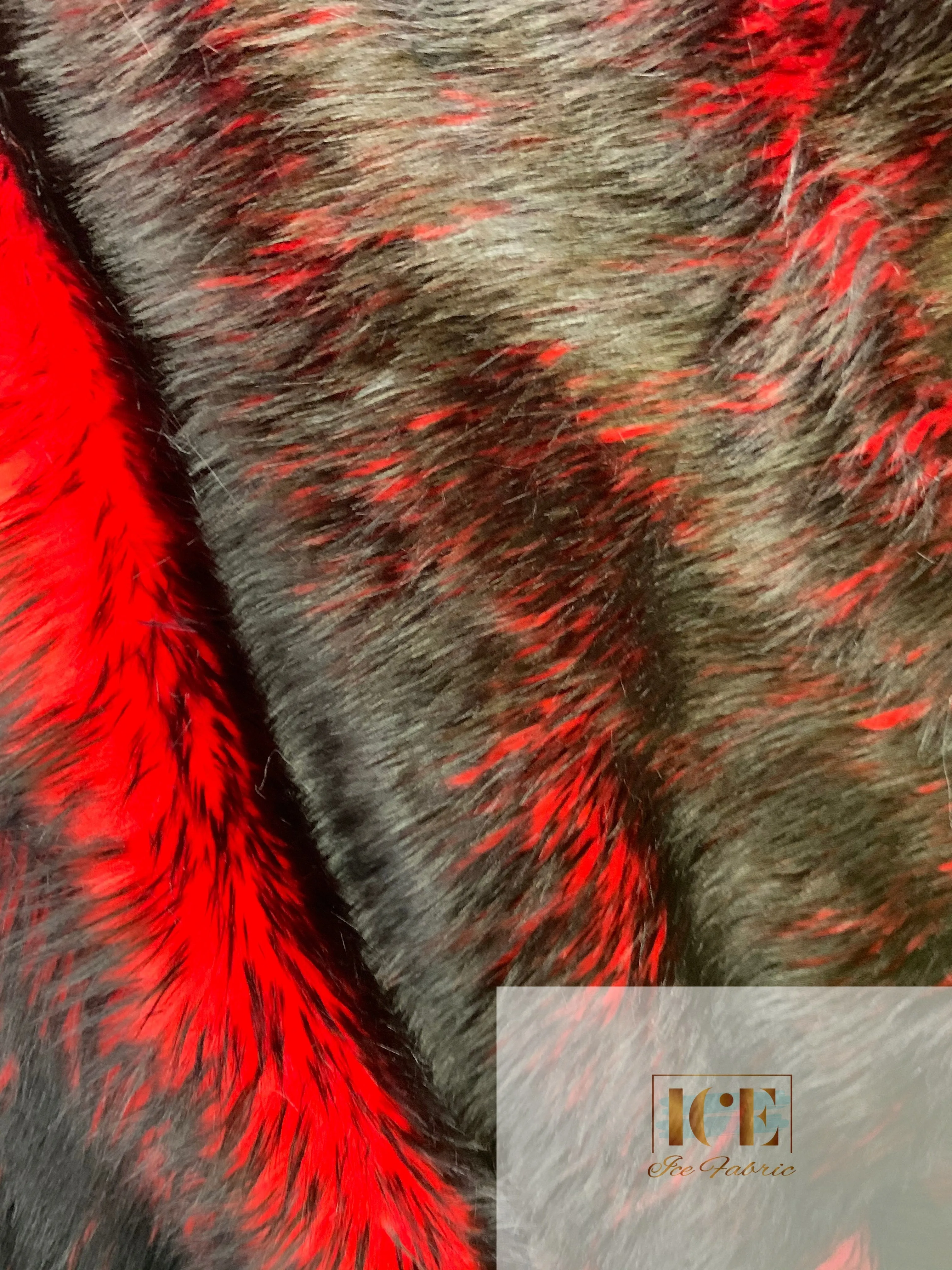 Canadian Fox Fake Animal Faux Fur Fabric