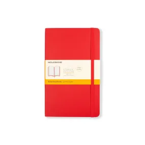 Classic Soft Cover Notebook Bundle Large Scarlet Red