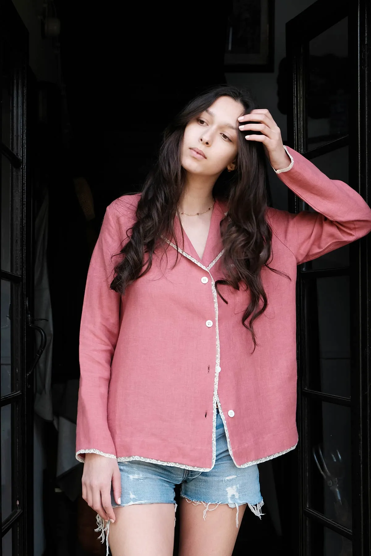 EMILY LINEN SHIRT - Archive