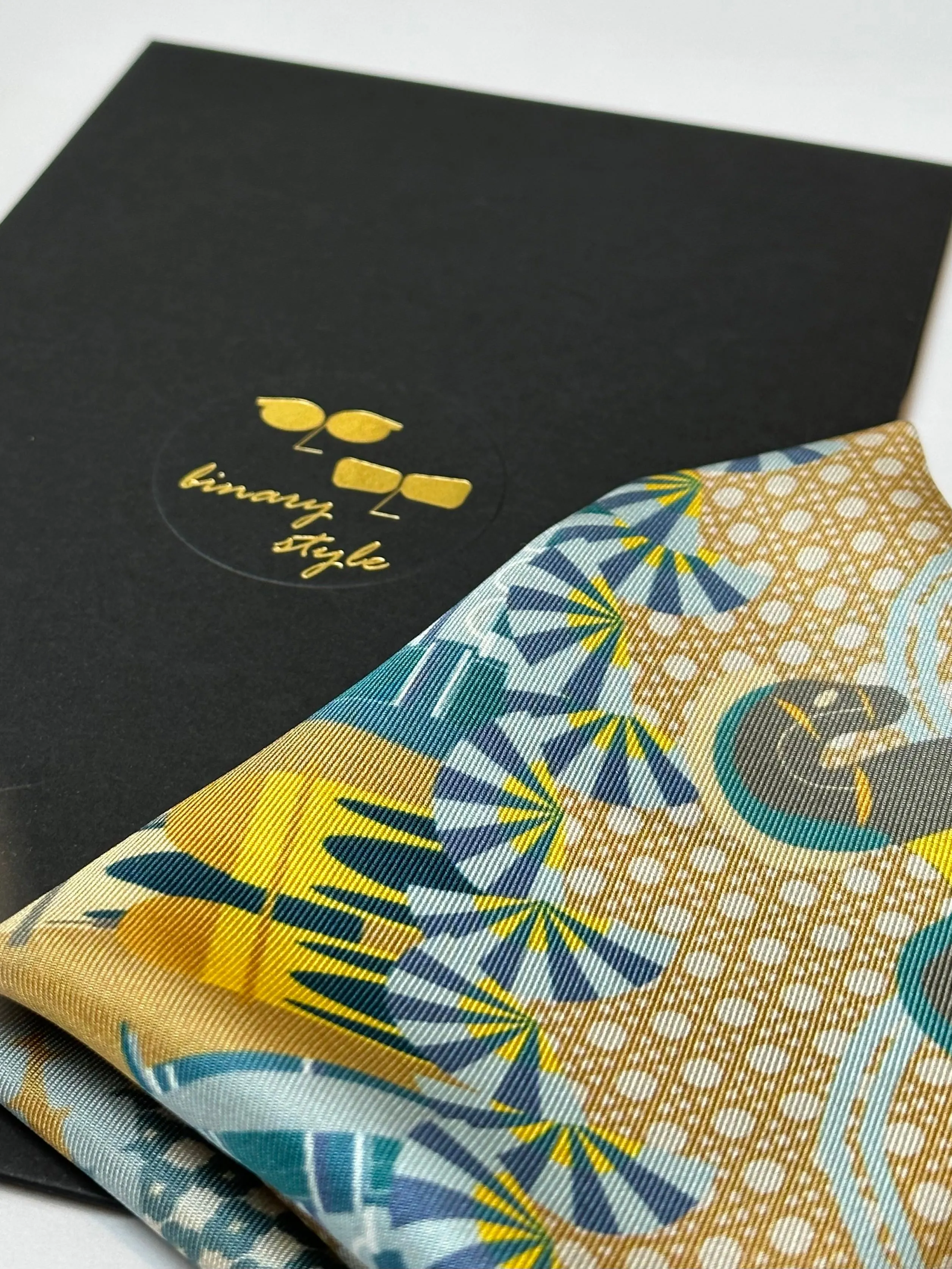 Enchanted Kampong Glam Pocket Square