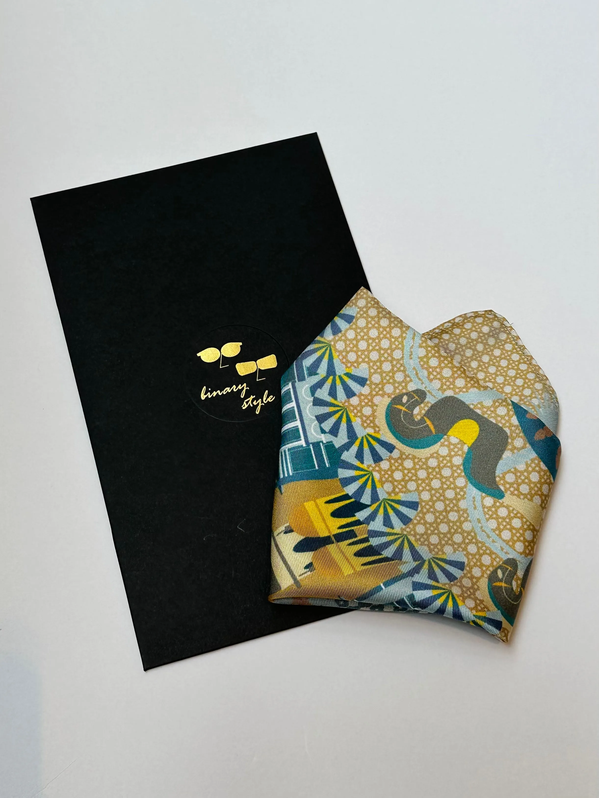 Enchanted Kampong Glam Pocket Square