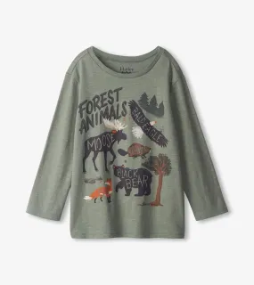 Forest Animals Long Sleeve Tee | Hatley
