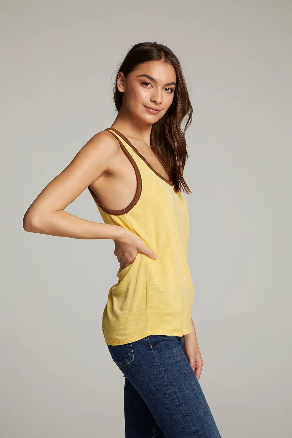 Gloria Banana Cream Tank Top