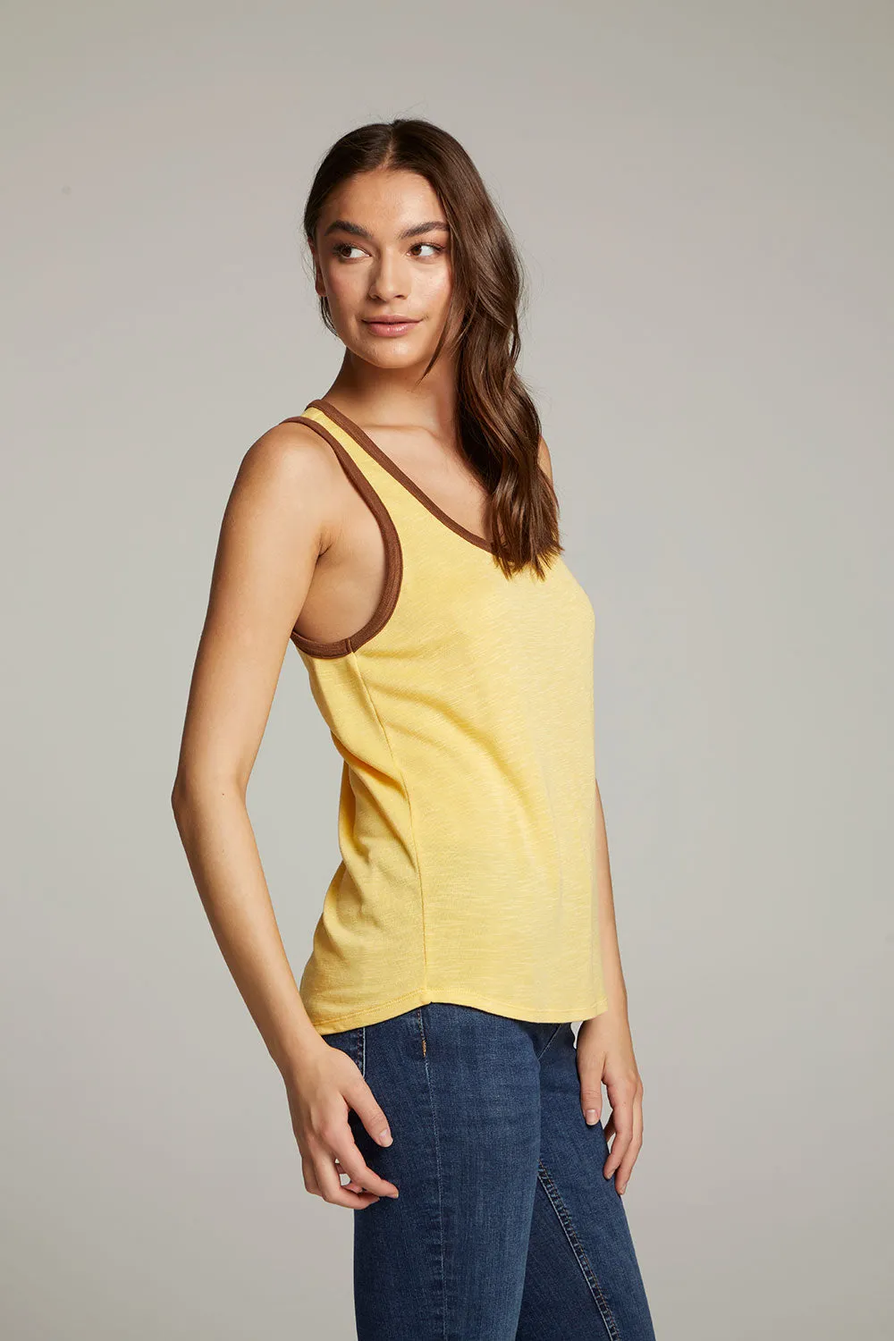 Gloria Banana Cream Tank Top