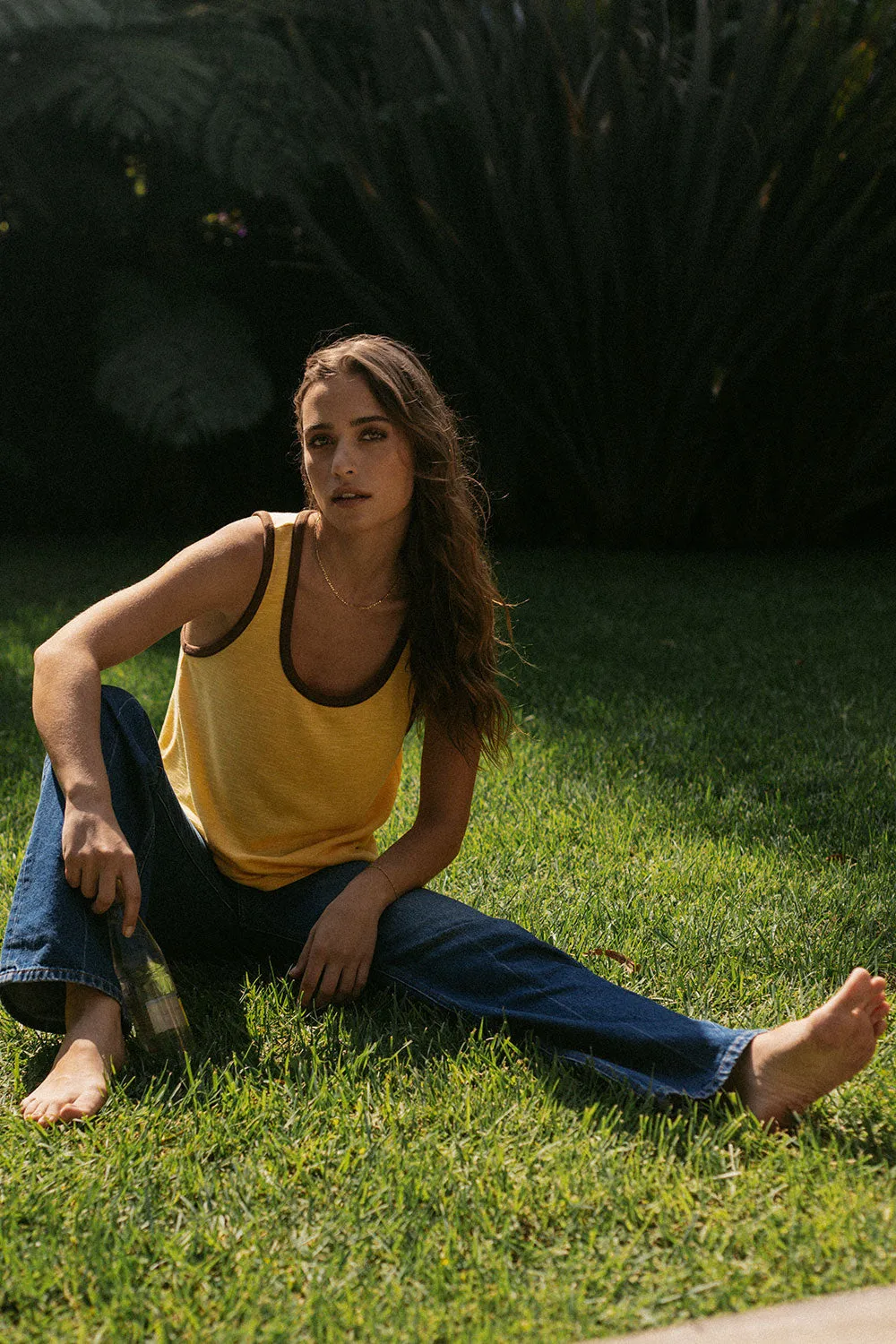 Gloria Banana Cream Tank Top