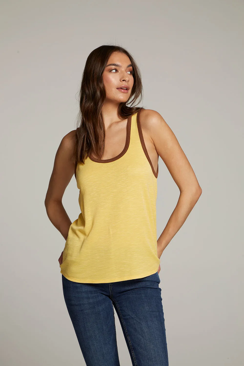 Gloria Banana Cream Tank Top