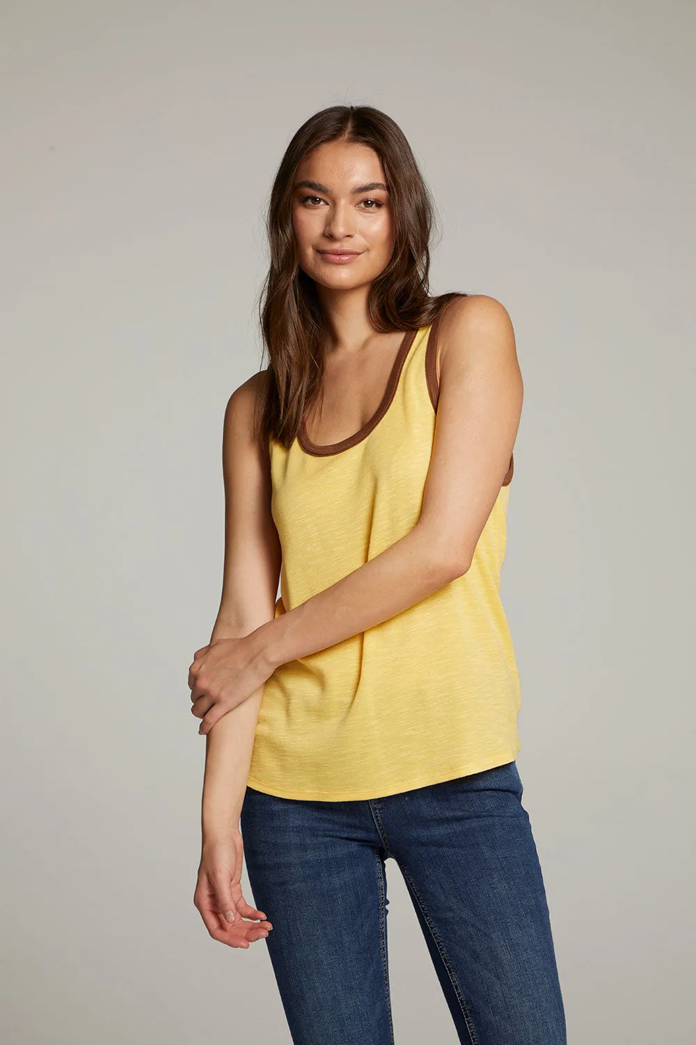 Gloria Banana Cream Tank Top
