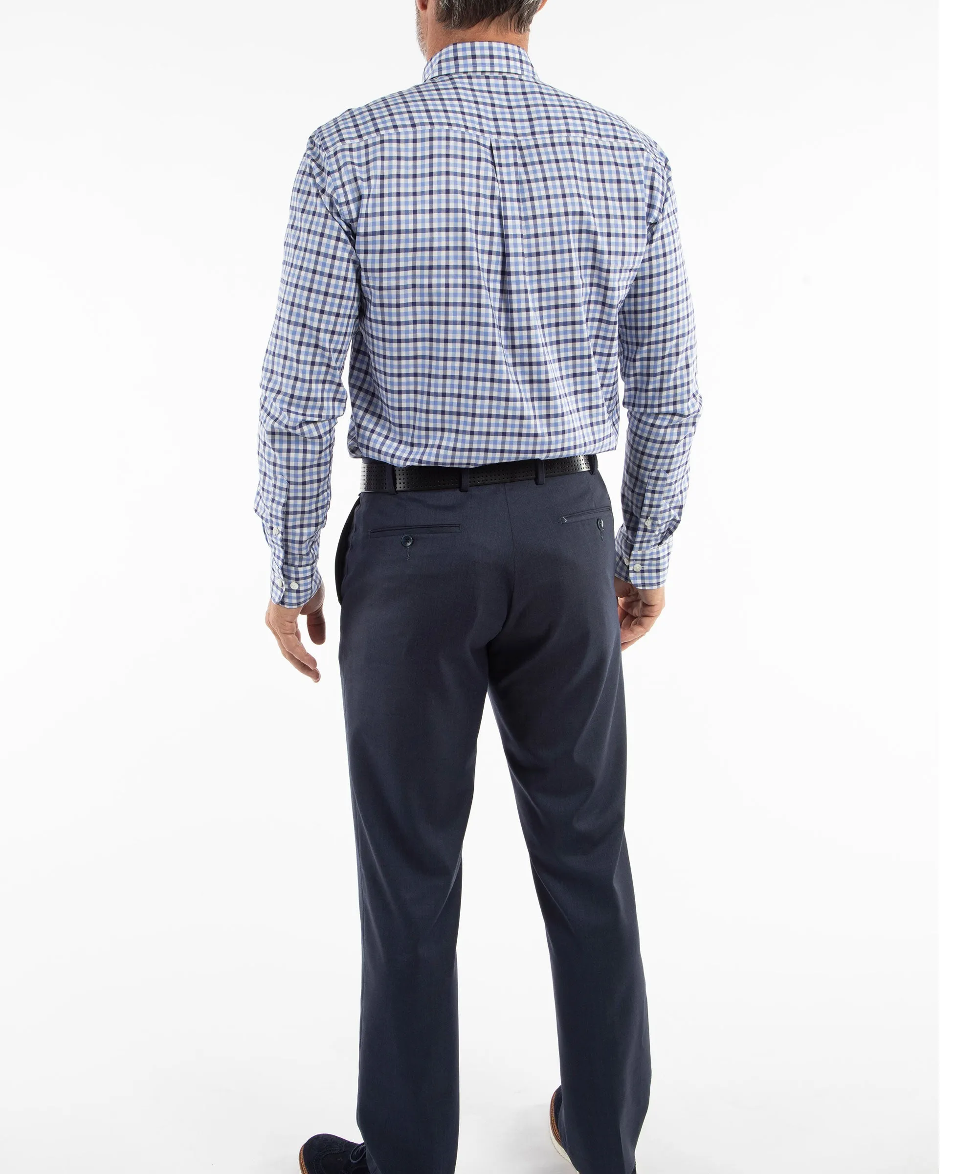Heritage Twill Gingham Long Sleeve Sport Shirt