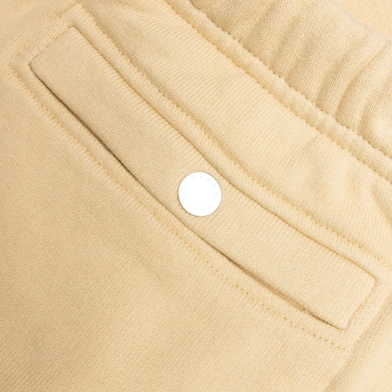 Heron Preston CTNMB Pixel Warp Sweatshorts Beige Green