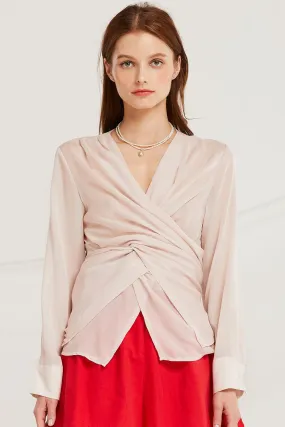 Keyla Wrap Blouse