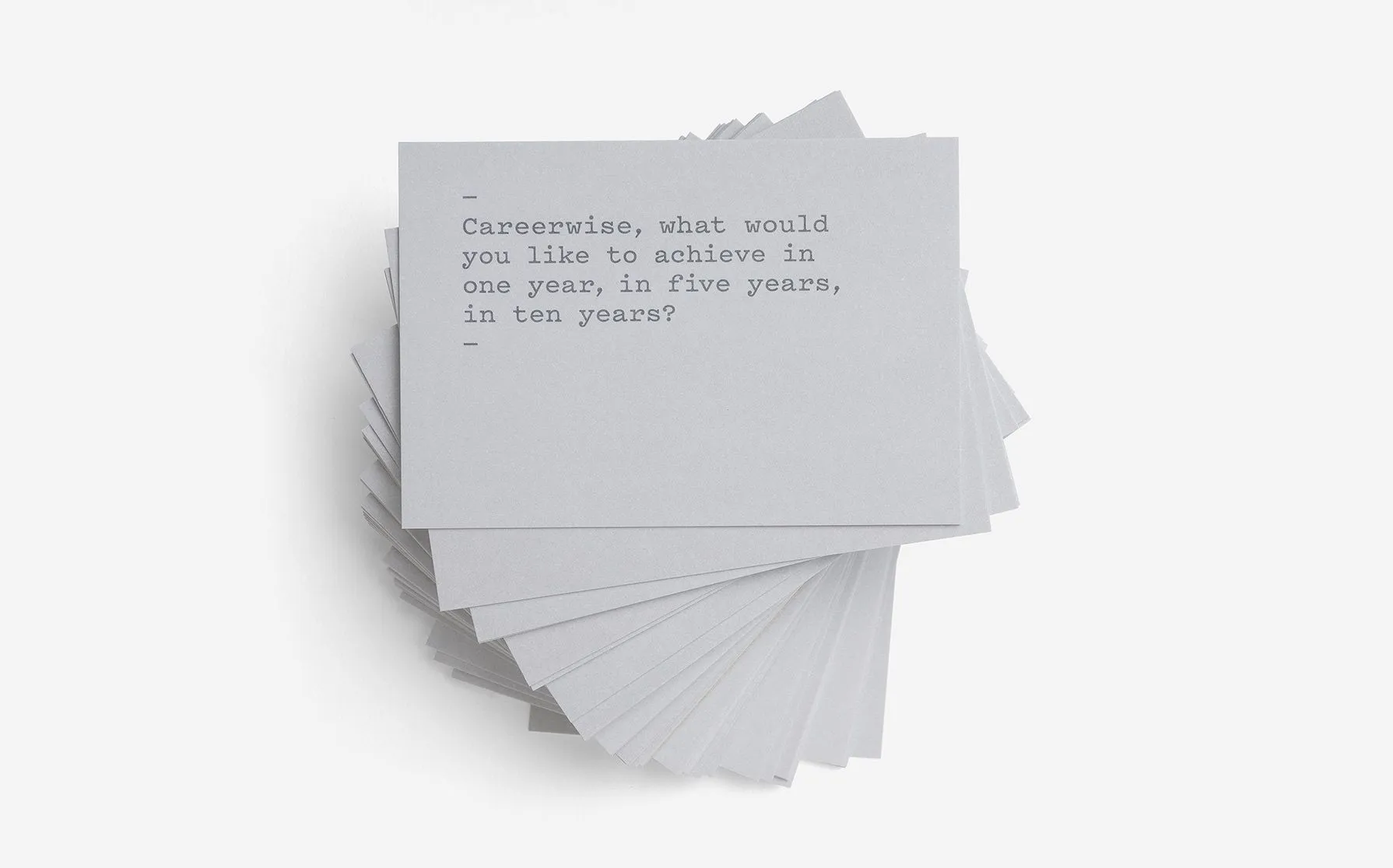 Know Yourself Prompt Cards