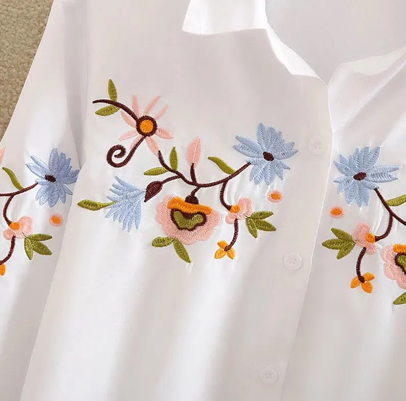Korean Embroidered Shirts - Lisa’s