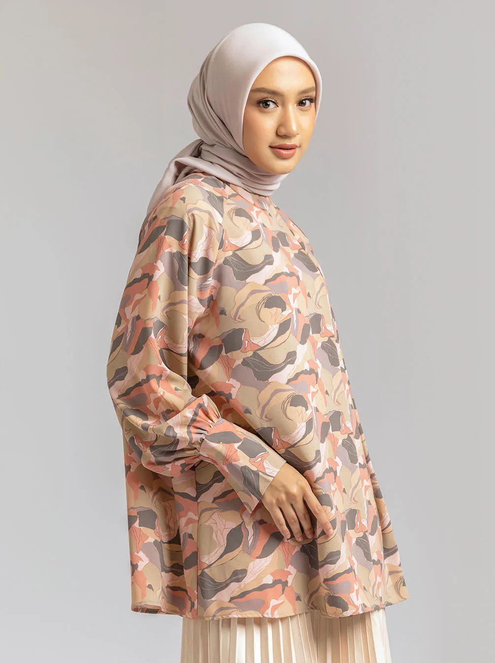 LEY BREASTFEEDING TOP ROSE WOOD