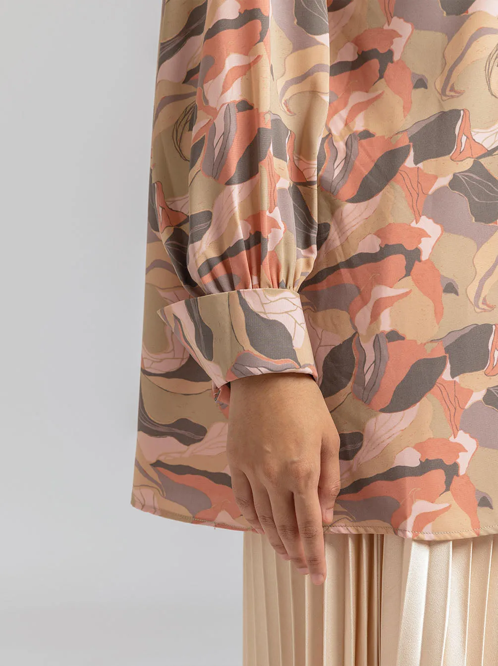 LEY BREASTFEEDING TOP ROSE WOOD