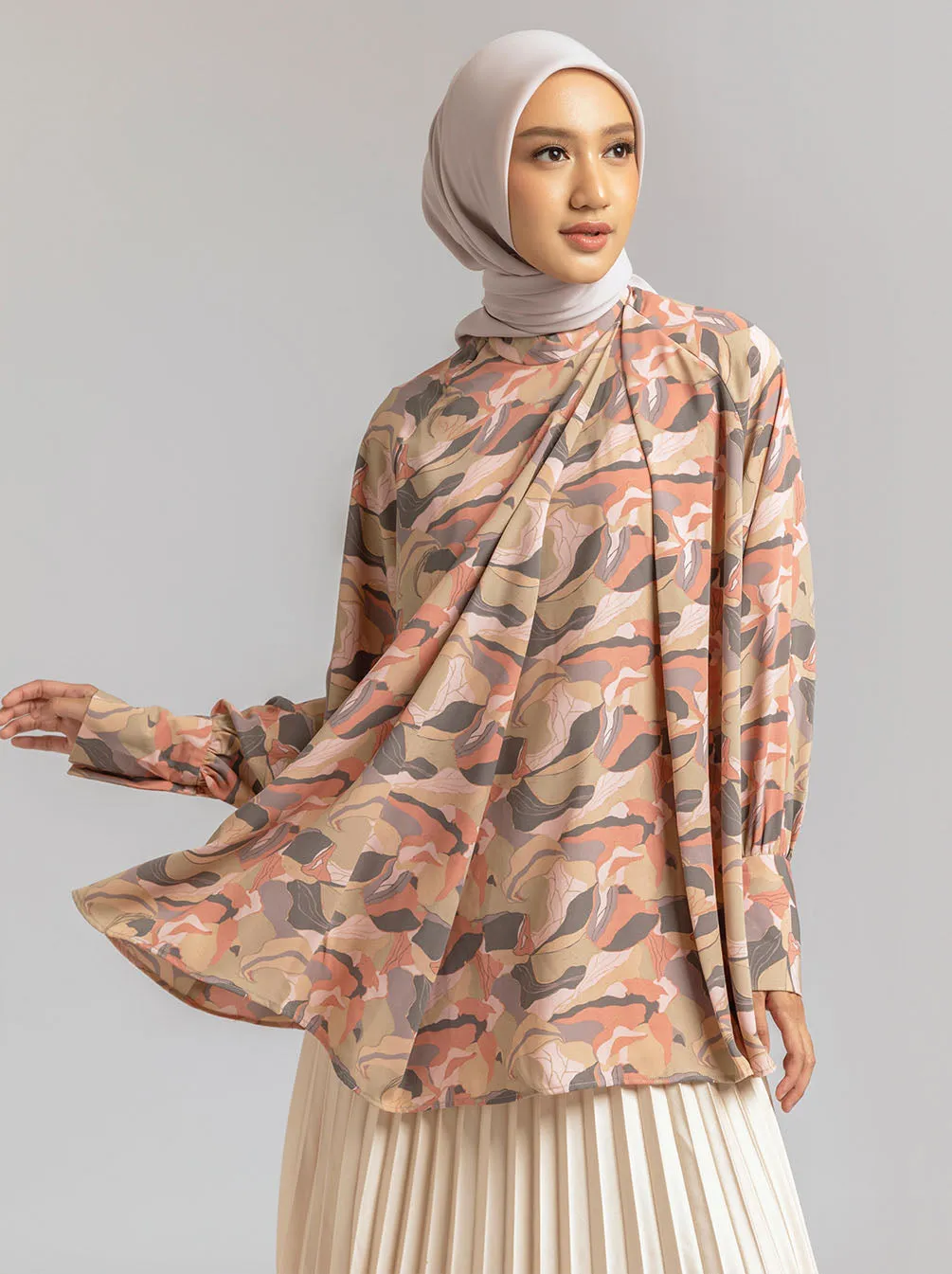 LEY BREASTFEEDING TOP ROSE WOOD