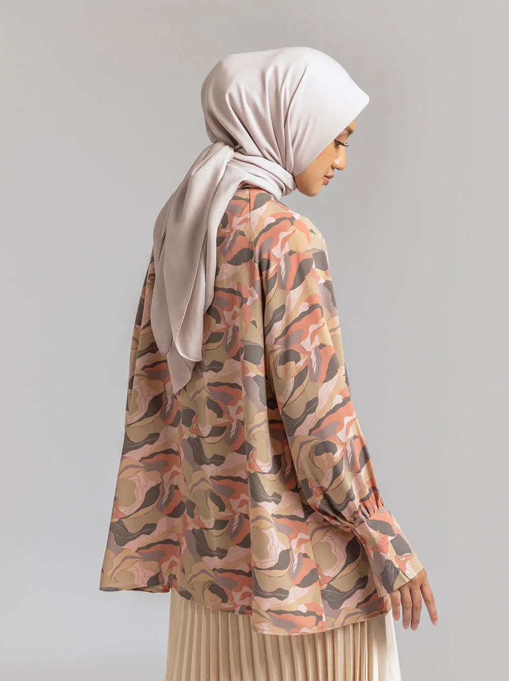 LEY BREASTFEEDING TOP ROSE WOOD