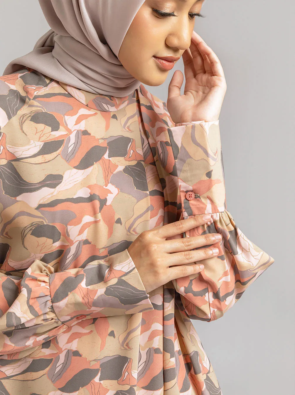 LEY BREASTFEEDING TOP ROSE WOOD