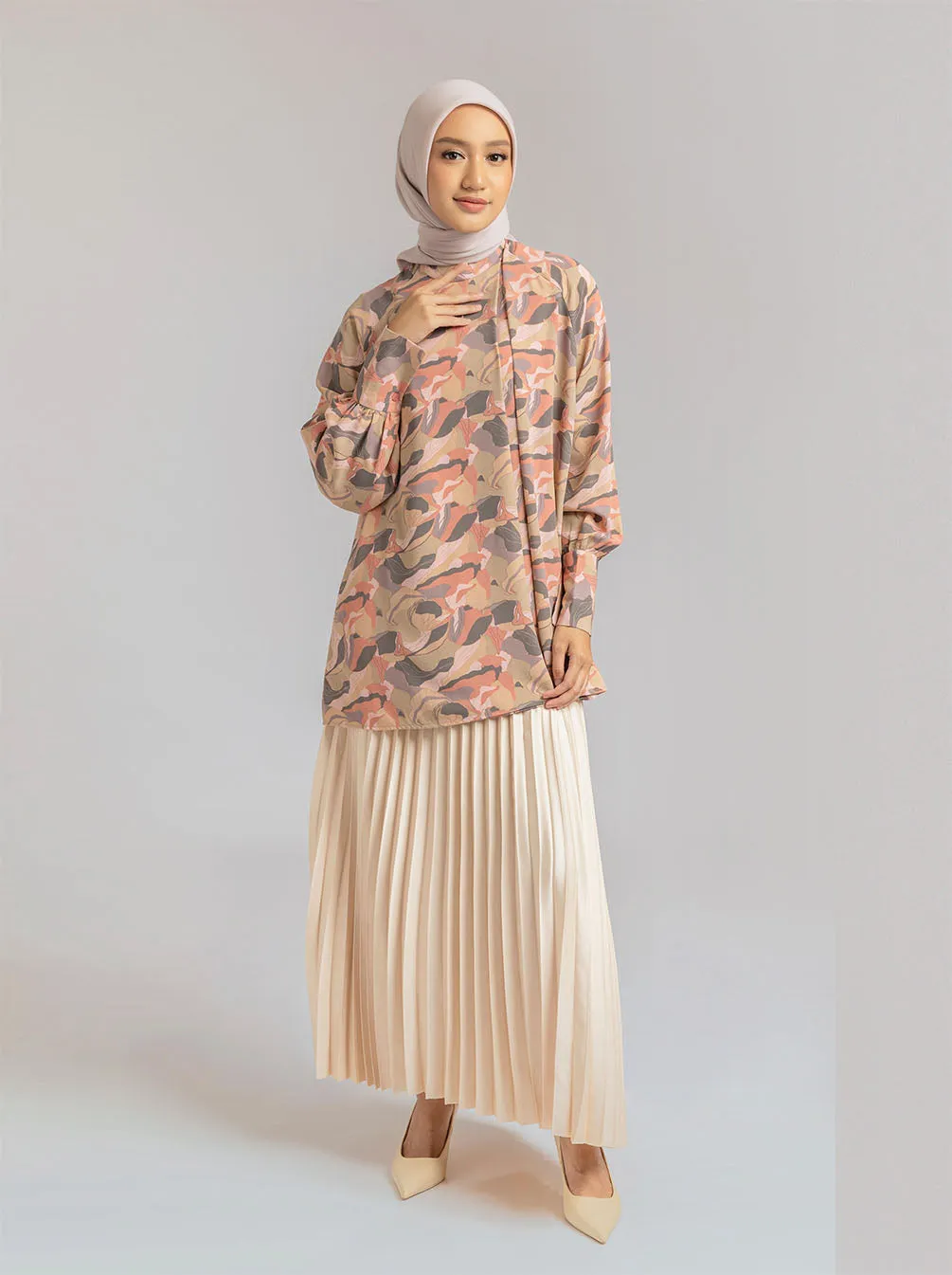 LEY BREASTFEEDING TOP ROSE WOOD