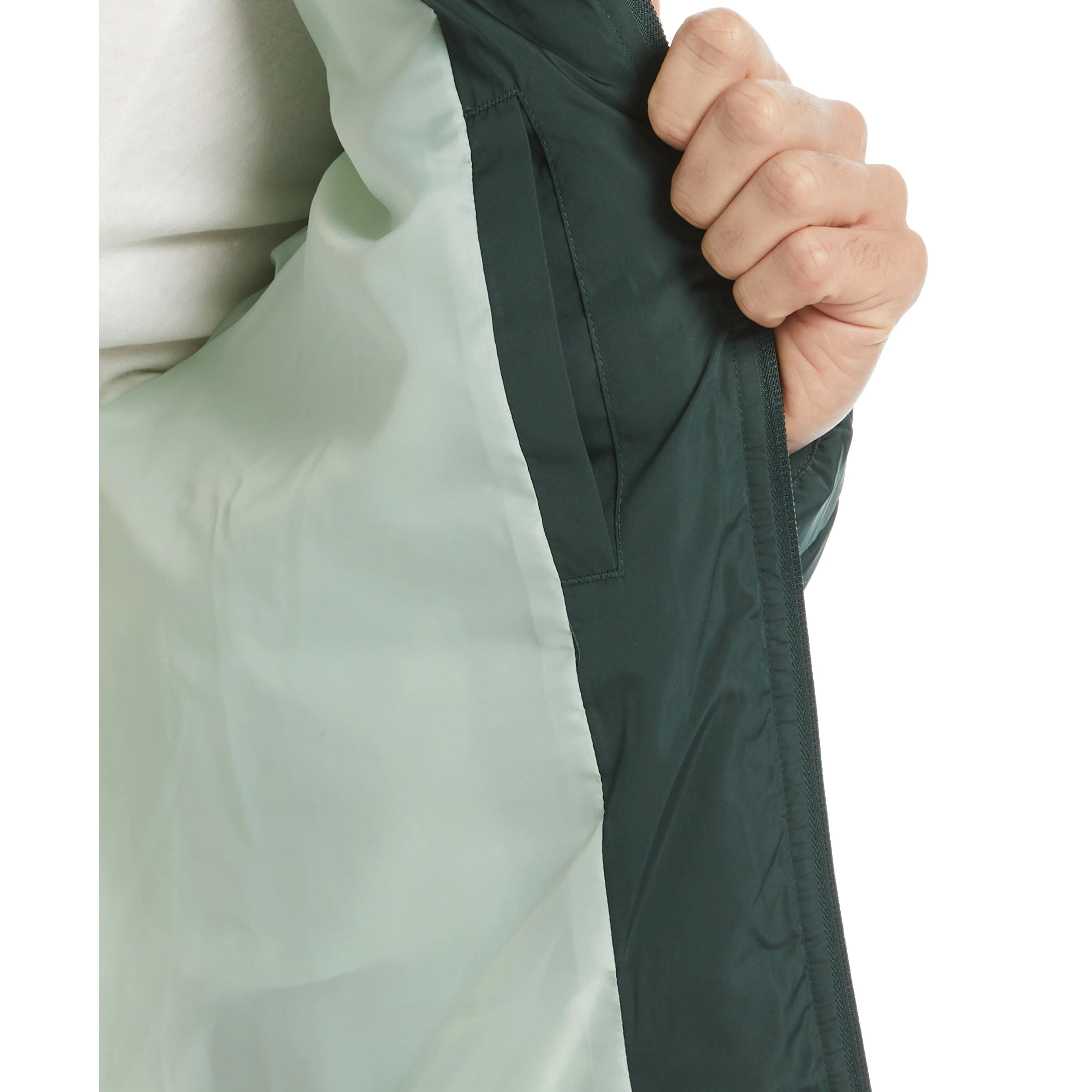 Lightweight Color Block Puffer Jacket