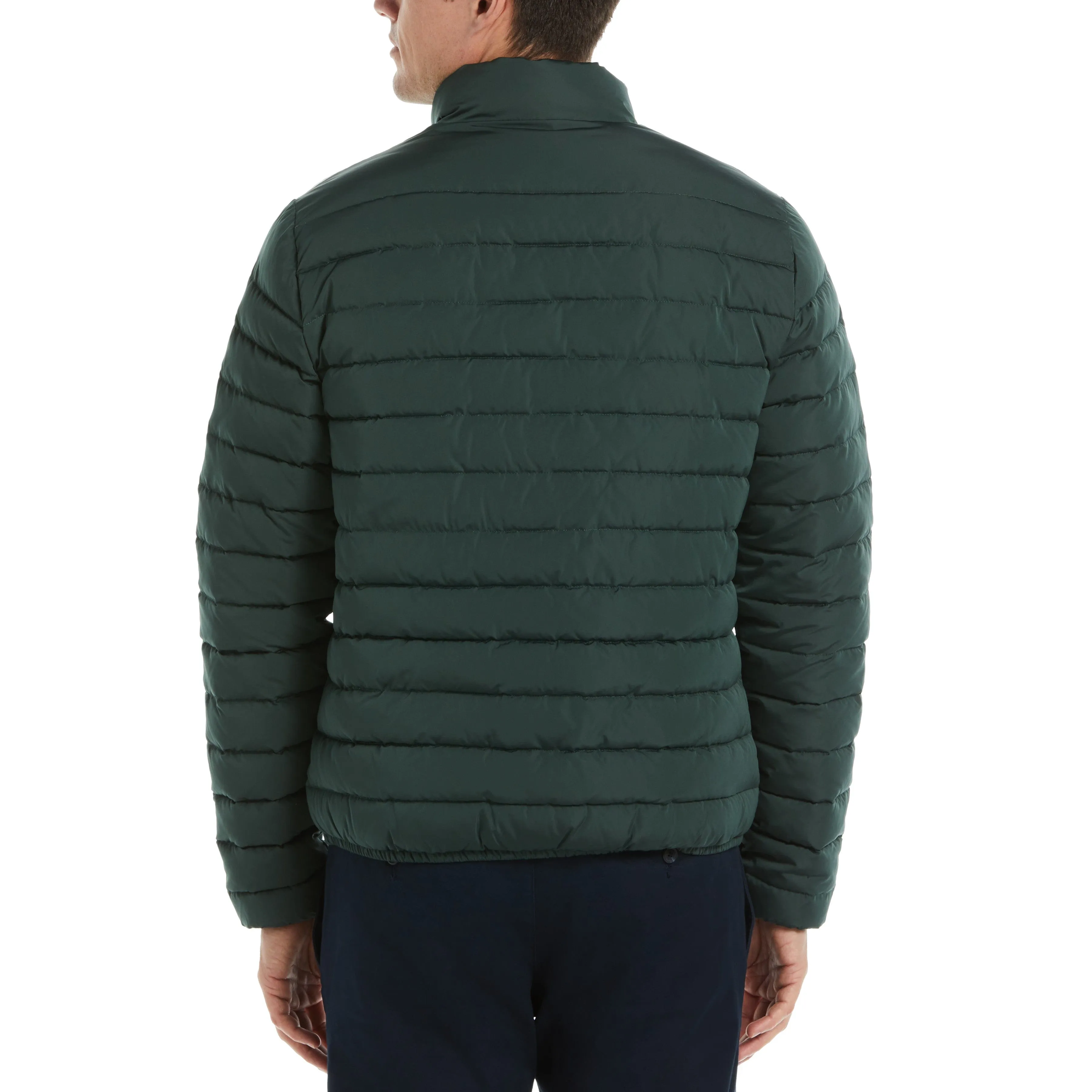 Lightweight Color Block Puffer Jacket