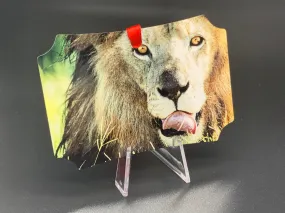 Lions Metal Photo Ornament