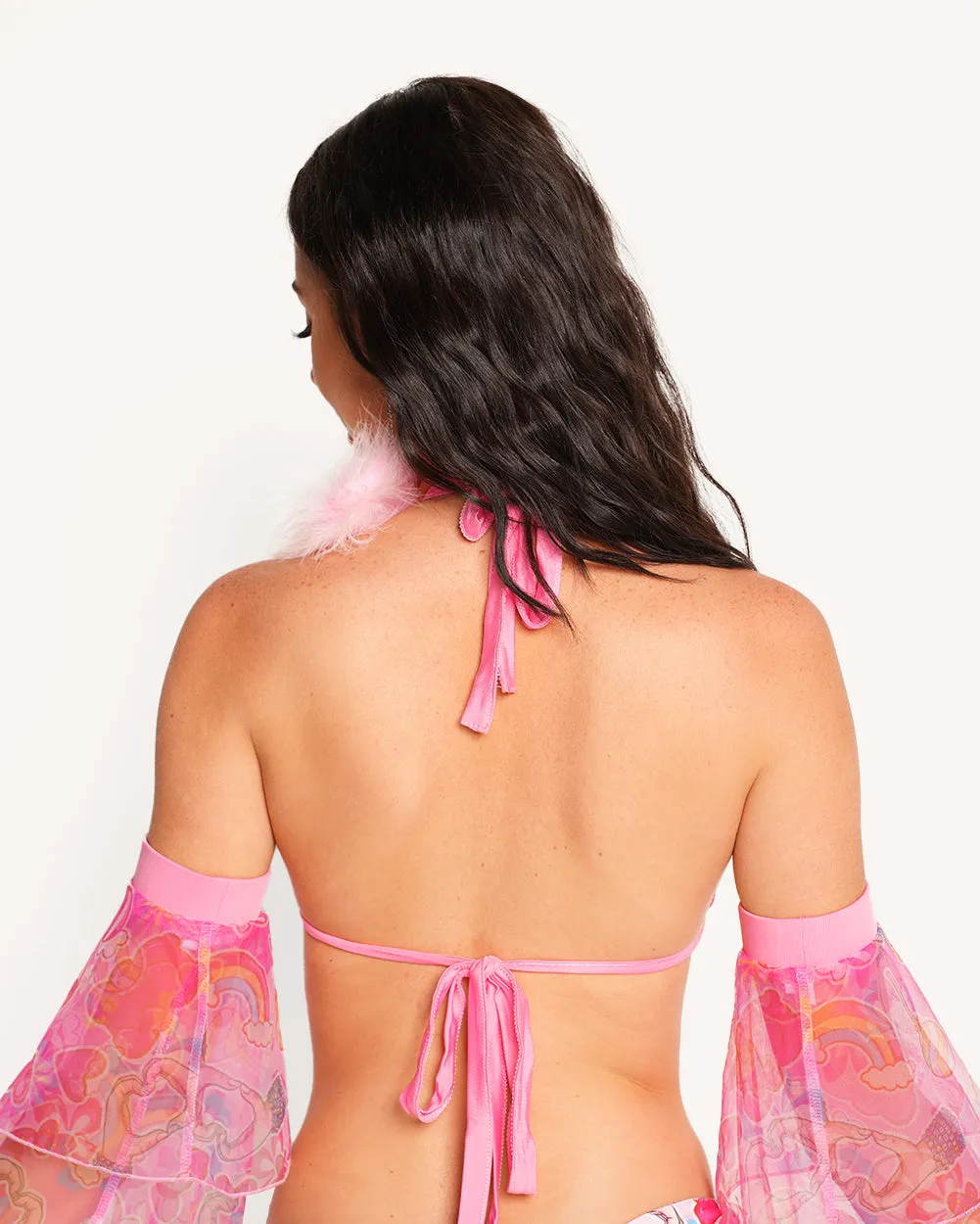 Liya Kitten x iHR Kandi Land Top and Arm Sleeves