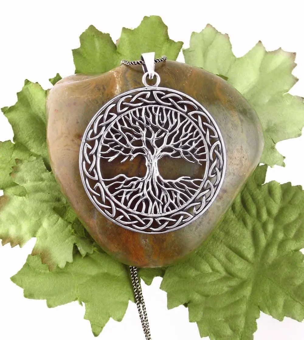 Majestic Tree of Life Medallion Pendant