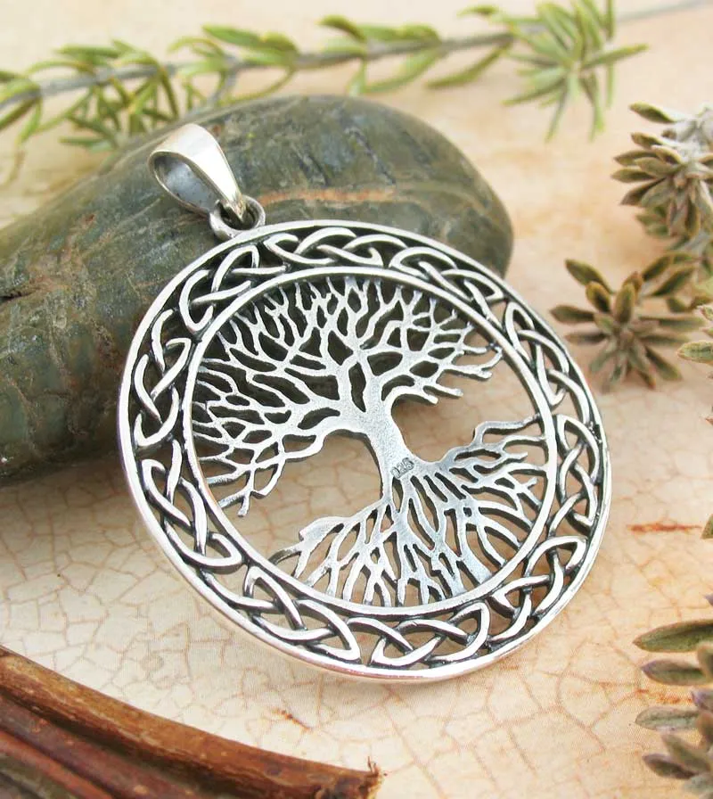 Majestic Tree of Life Medallion Pendant