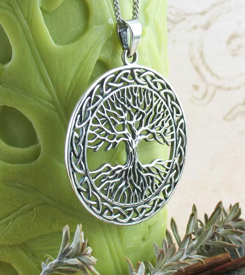 Majestic Tree of Life Medallion Pendant